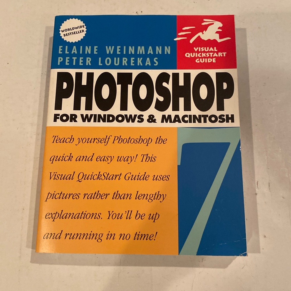 “Photoshop 7 for Windows and Macintosh,” paperback